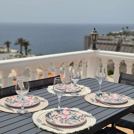Апартаменты Ocean View Sunset Terrace - Near Anfi Del Mar Los Caideros Экстерьер фото