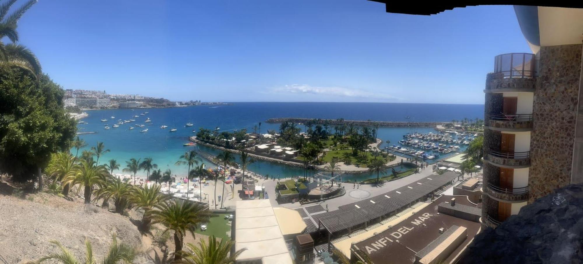 Апартаменты Ocean View Sunset Terrace - Near Anfi Del Mar Los Caideros Экстерьер фото